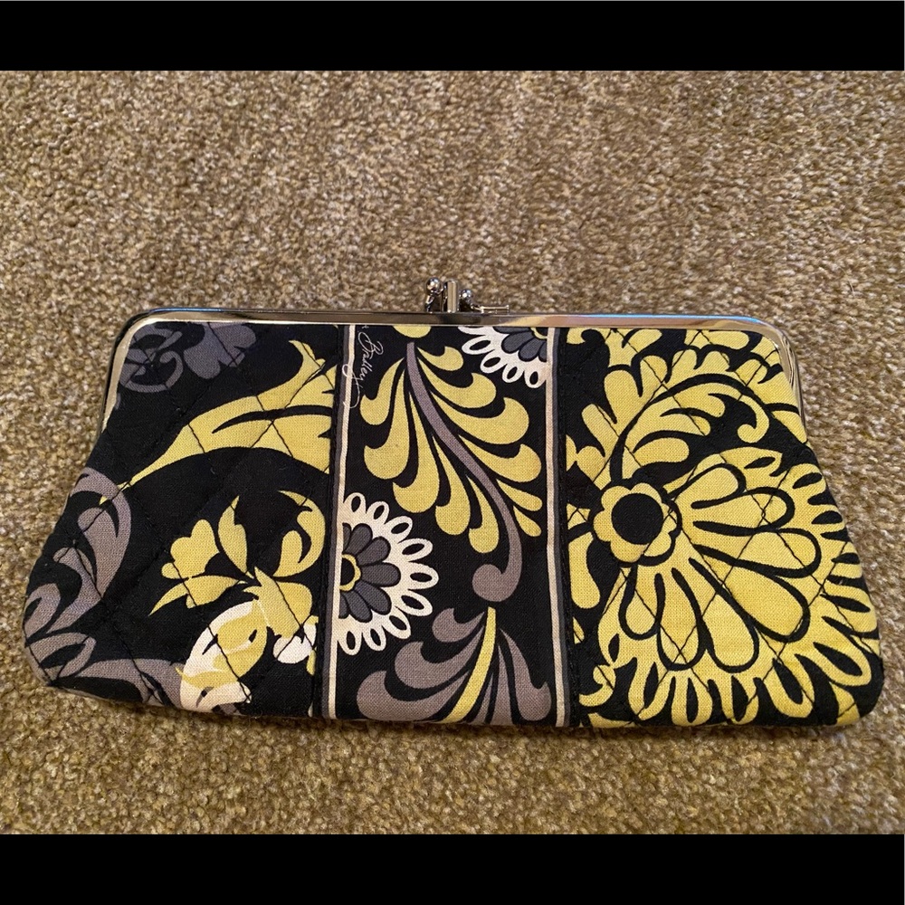 Vera Bradley Baroque 3 snap wallet